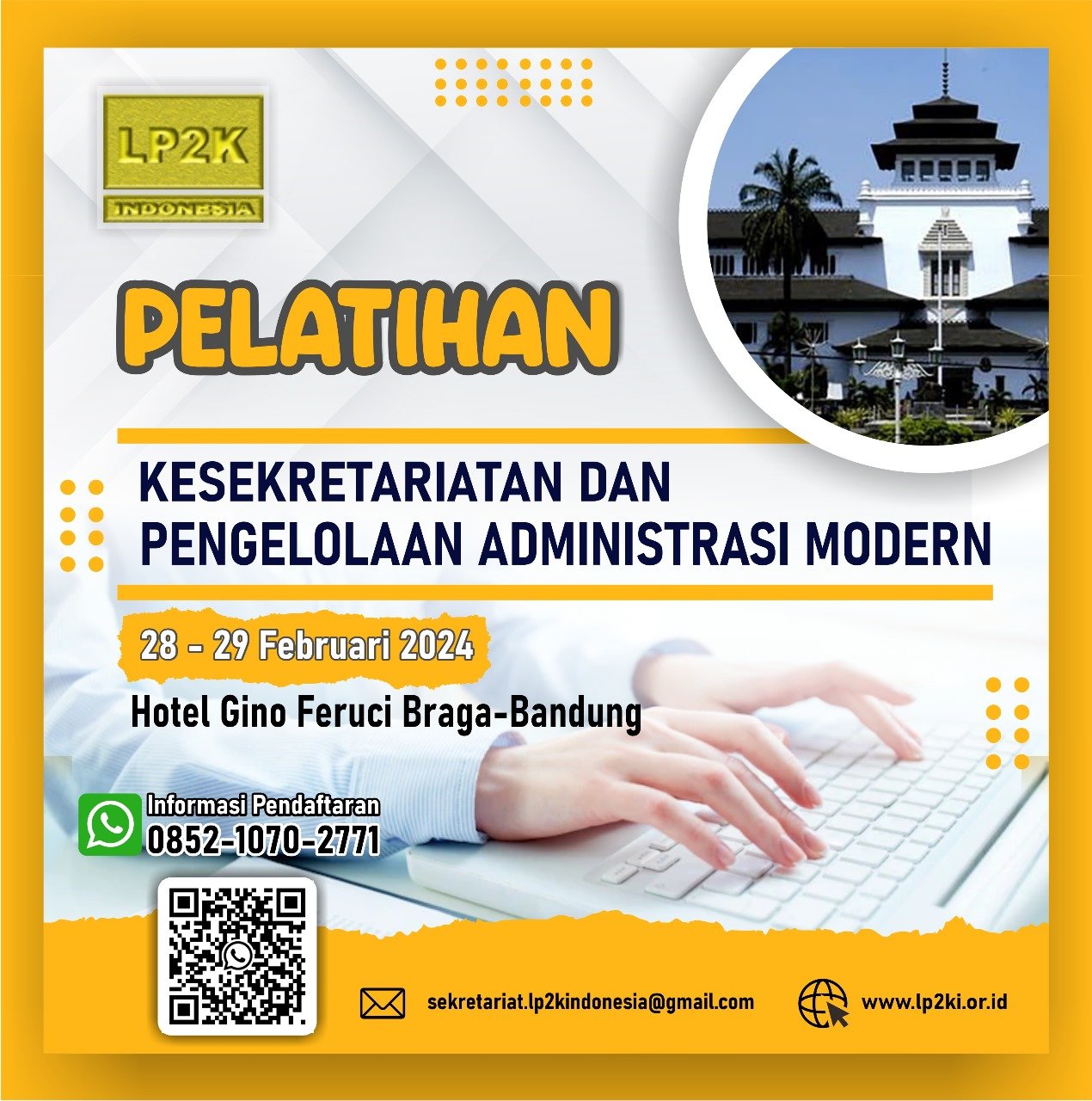 Pelatihan Kesekretariat Dan Pengelolaan Administrasi Modern - Lembaga ...